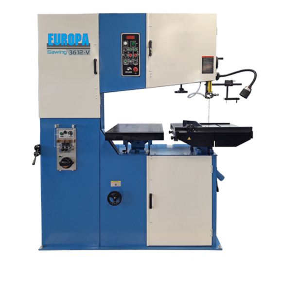 EUROPA 3612 V3E Vertical Bandsaw with Electric Driven Table